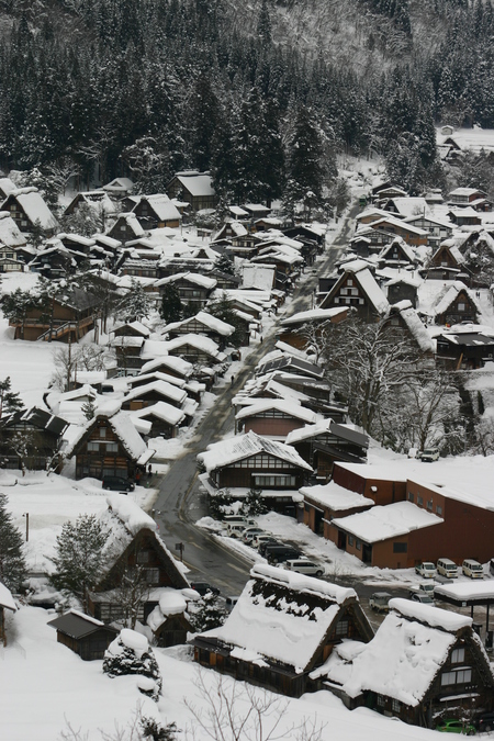 冬の空気の澄んだ時は星空もキレイ!?
