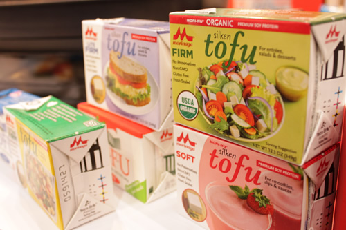 森永さんはお豆腐を出品!