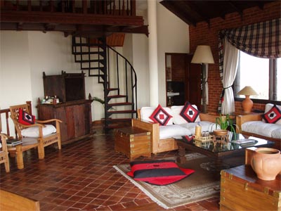 メゾネットスタイルのスイート