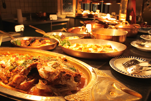 お魚メニューもあります