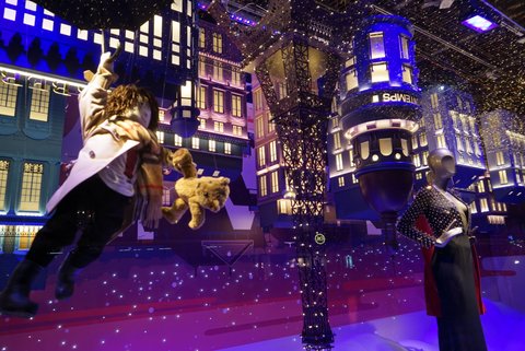 プランタンのクリスマス・ショー・ウィンド