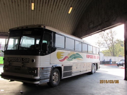 Rapidos del Sur社のバス