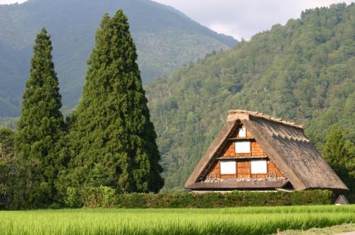 お盆明け残りの夏休みを白川郷で6