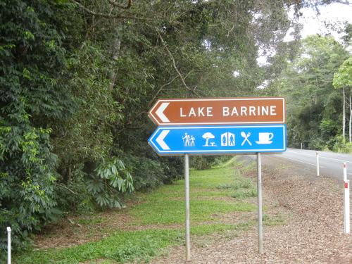 Lake Barrine Sign
