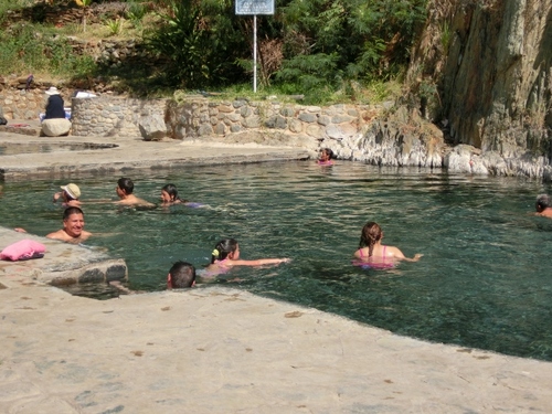 サンタテレサの温泉