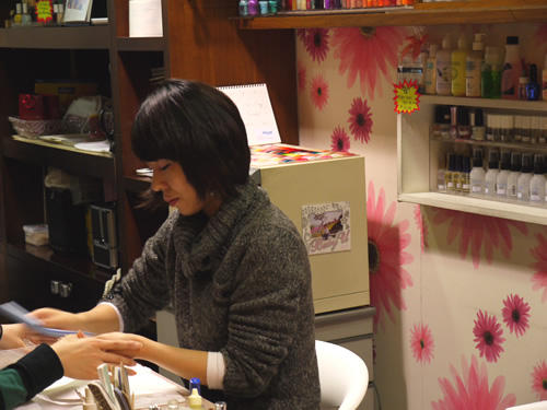 店長のソン・ジョンアさん♪