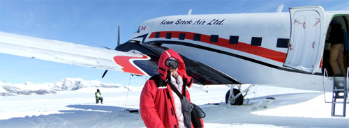 世界最高齢で南極点フライトへ