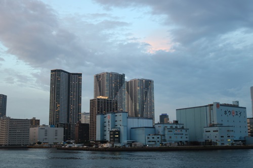 東京湾夕暮れ1