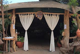 アンボセリのロッジのレストラン