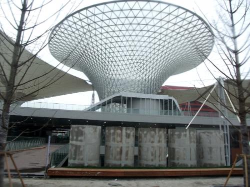 上海 万博 建設中