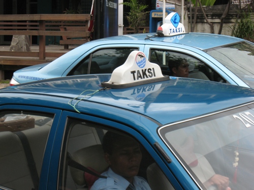 バリ島指南　タクシー