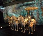 上海万博「中国館」に秦始皇帝の「銅車馬」