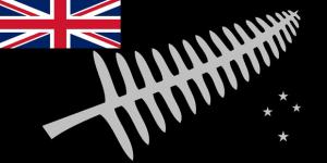 ニュージーランド新国旗案シルバーファーン