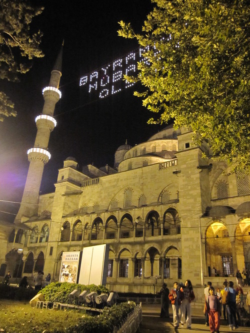 モスク夜