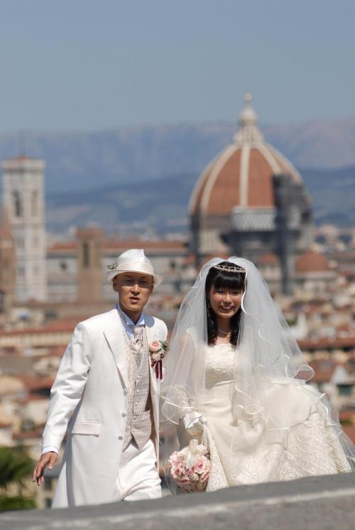 フィレンツェ ウェディングフォトツアー