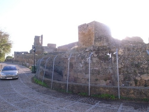 城の廃墟