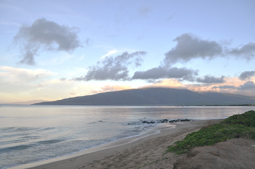 東マウイが見えます