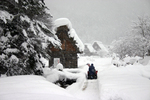 和田家の除雪作業