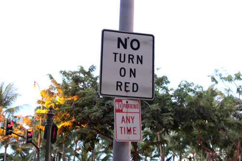 駐車禁止の標識