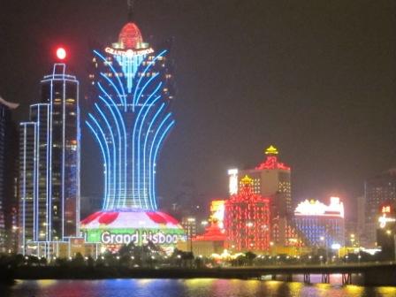 マカオ半島夜景