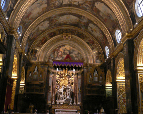 世界遺産バレッタの大聖堂