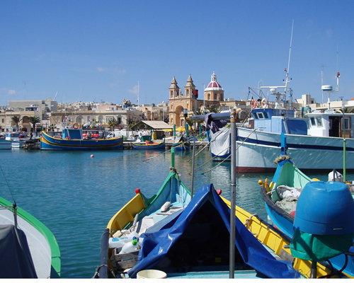 マルタ島マルサンシュロック