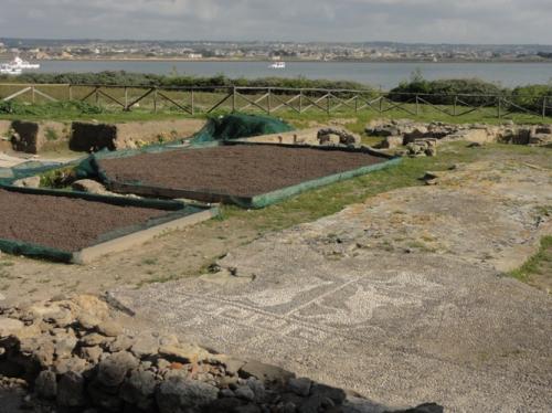 モツィア島のモザイクの家