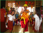 カンボジアのドロットという踊り