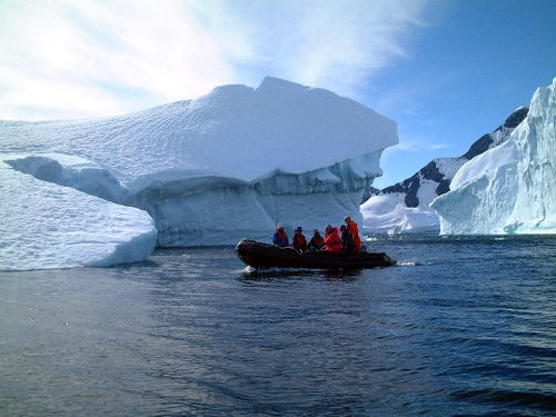 南極氷河クルーズ