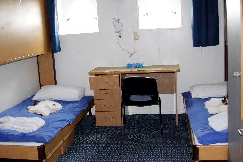 ツインキャビン(施設共用)