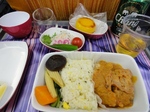バンコク　タイ航空機内食