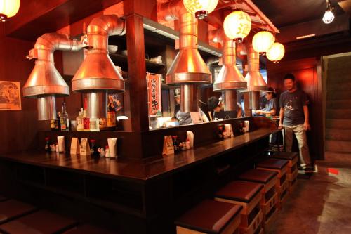 大枡1階店内カウンター