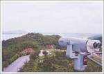 オドゥ山統一展望台から見た、北朝鮮  1