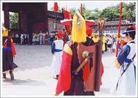 徳寿宮・守門将の交代式 4