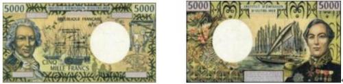 タヒチの紙幣