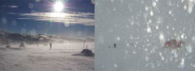 天候が変化する兆し/ブリザード