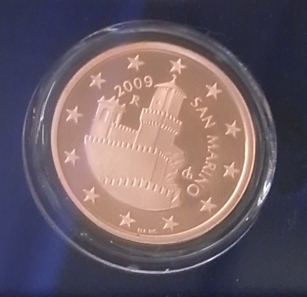 サン・マリノユーロ5セントコイン