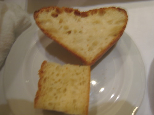 ハートのパン