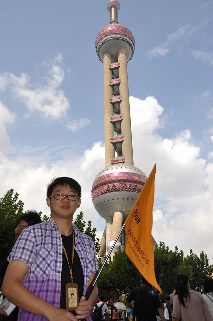 上海テレビ塔と私