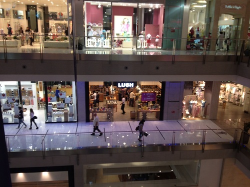 Inside Dubai mall