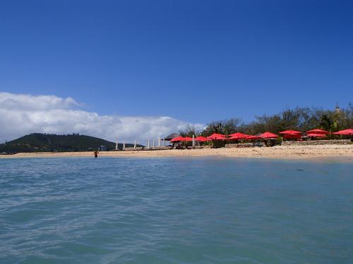 海からのビーチ