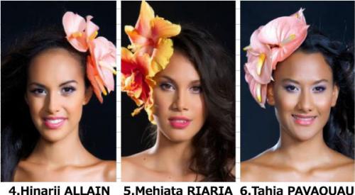 ミス・タヒチ候補2