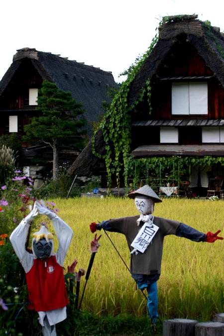 稲こき(脱穀)風景〜2