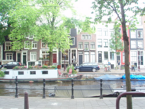 アムステルダムの町並み