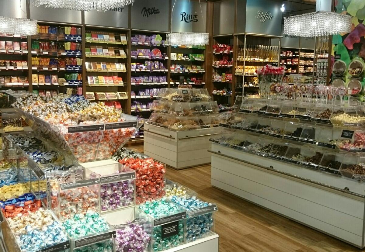 ギャラリアカウフホーフ (ミュンヘン店)-チョコの量り売りコーナー