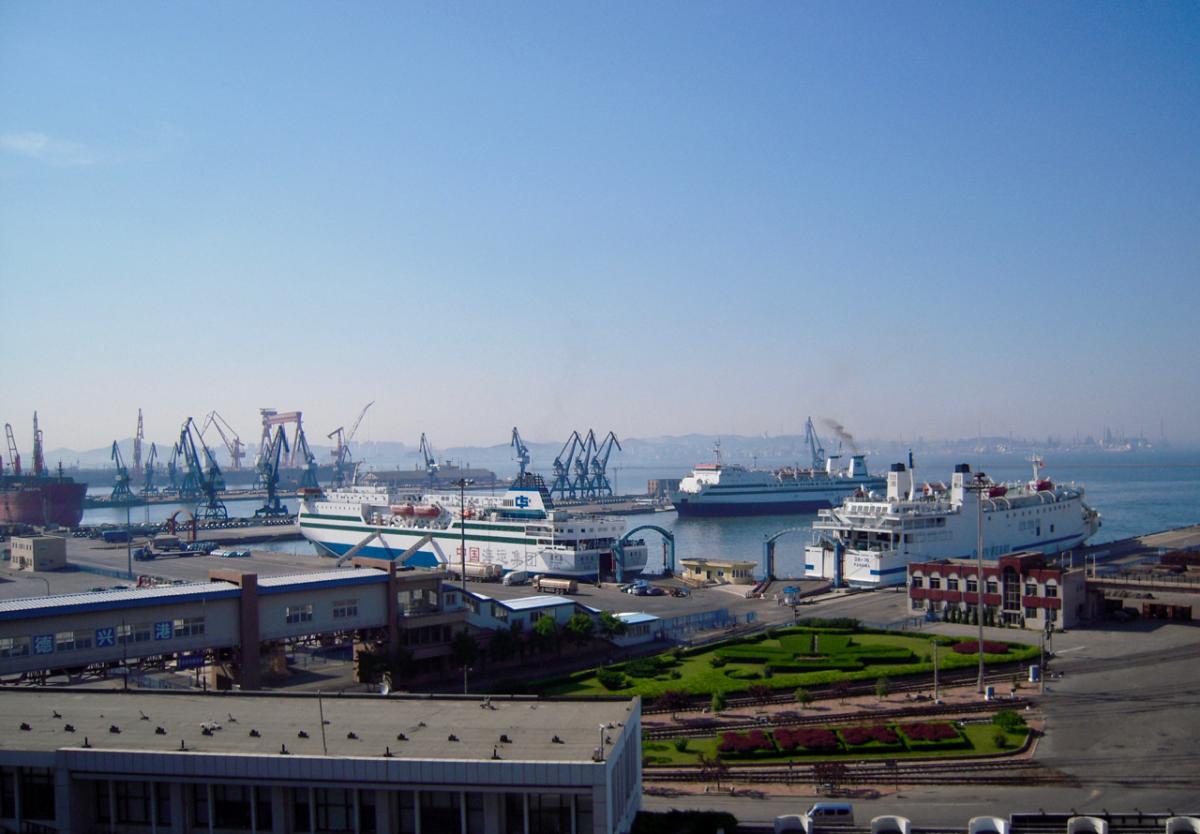 大連港-満州引き揚げのときに使われた埠頭が当時のまま残っています