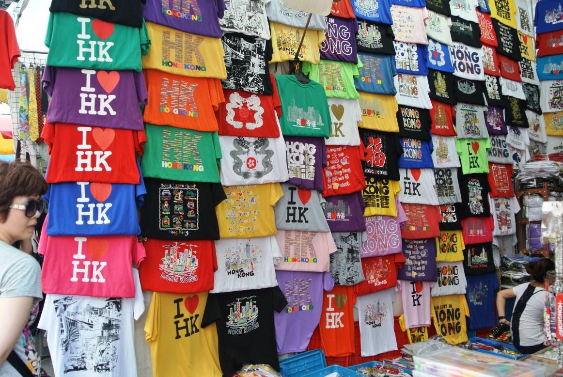 女人街（通菜街）-香港Tシャツ