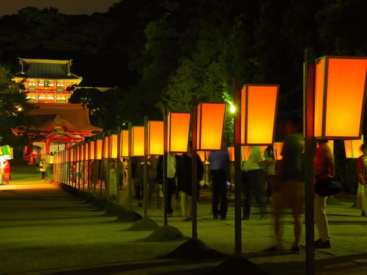 鶴岡八幡宮 ぼんぼり祭り