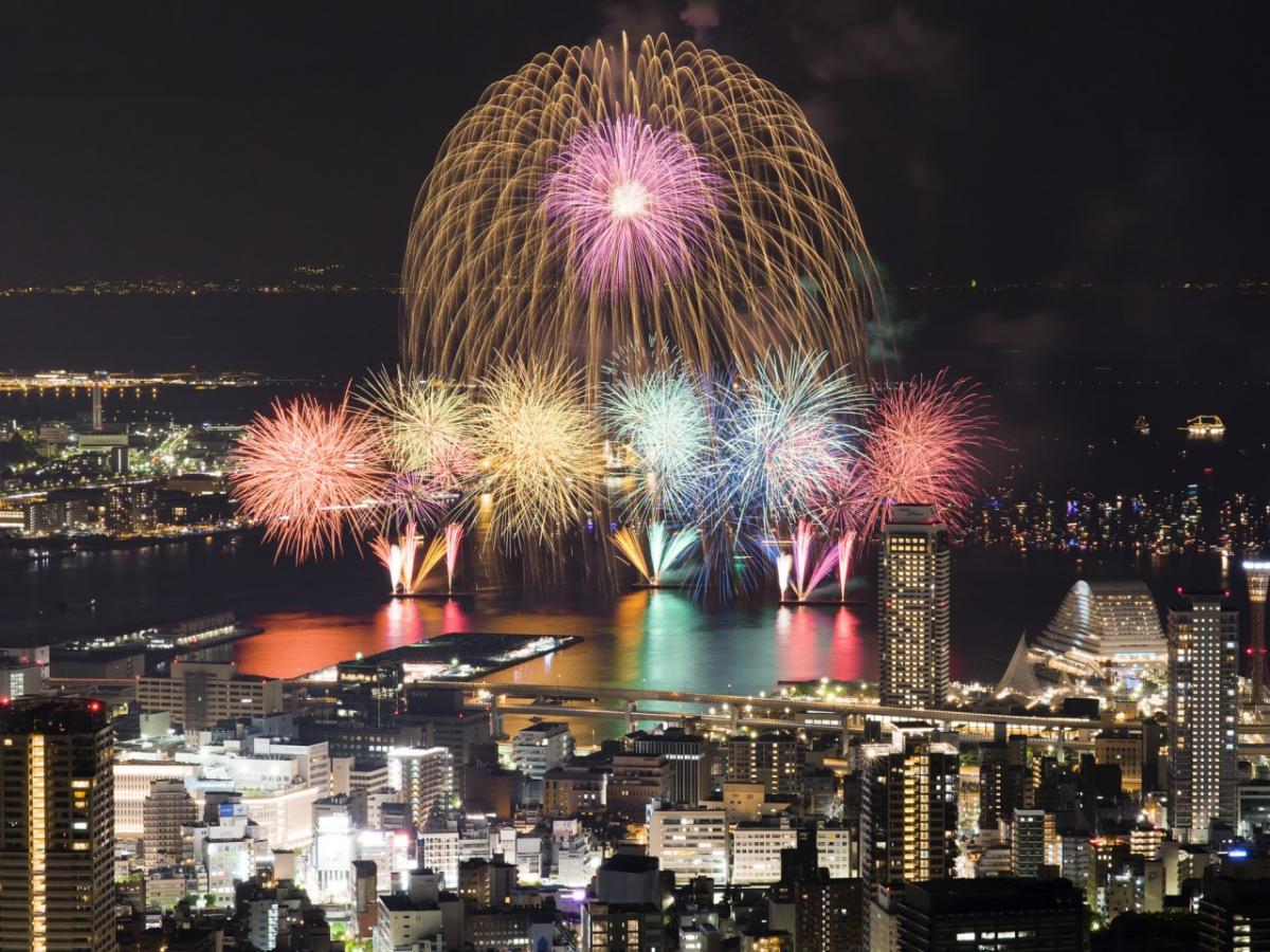 みなとHANABI　- 神戸を彩る5日間 -（みなとこうべ海上花火大会）