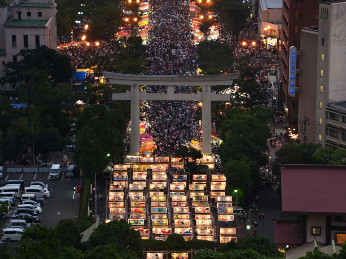 照國神社六月燈